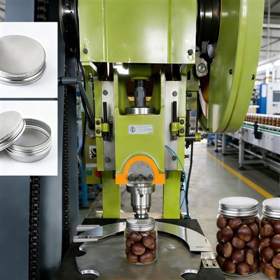 Framleiðslulína með kastaníu snittari hettu