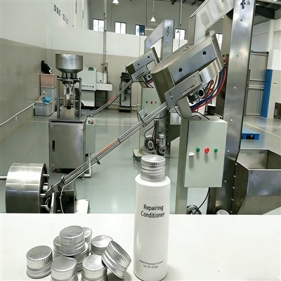 Framleiðslulína fyrir viðgerðir á hárnæringu með snittari hettu