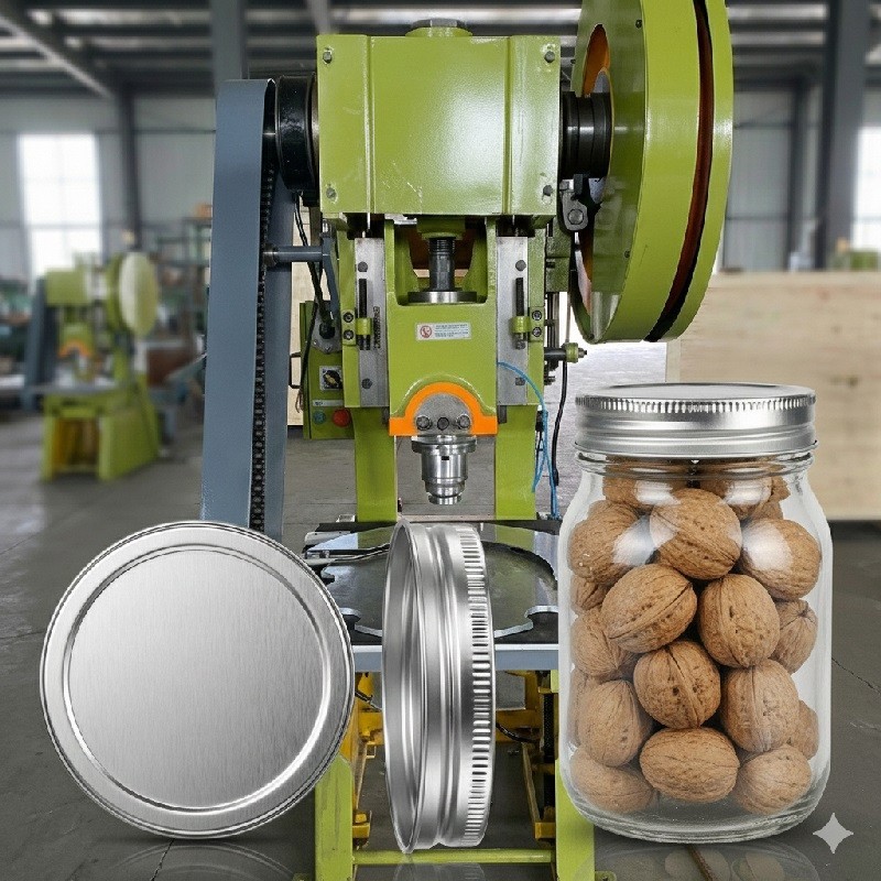 Framleiðslulína með Walnut Threaded Cap